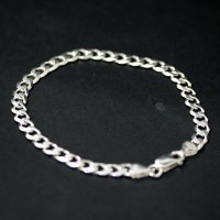 bracelet 925 silver links of 5 mm/ 18 cm