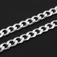 Necklace Silver Loops 60 cm 7mm