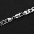 Necklace Silver Loops 70 cm 14mm