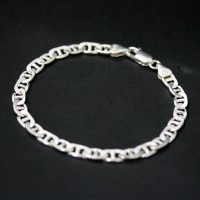Bracelet 925 Silver Links 18cm / 5mm