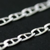Silver Chain 925 Links in 50 cm / 2 mm