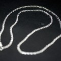 Cadena 925 Enlaces plata en los 70 cm / 2 mm