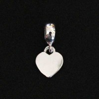 Silver pendant 925 Children's Heart Best Mom for Bracelet Moments of Life