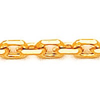 Chain Links Regular 18k Yellow Gold Small 50 cm / 2.0 mm