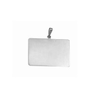 Pendant Silver for recording Photo 10.5 mm x 17 mm