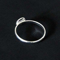925 Silver Eye Greek Ring