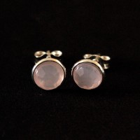 925 Silver Cabocho Earring