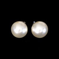 316L Stainless Steel Earring with Large Pearl