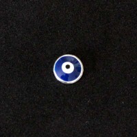 Ojo griega Azulo resinated Plata Secreto aficionado a 925 Momentos de la Vida Capsula