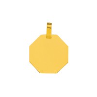 Gold pendant for recording picture 24.4 mm x 24.4 mm