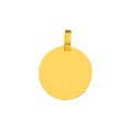 Gold pendant for recording picture 22 mm / 5 g