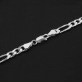 Necklace Silver Fgaro 60 cm / link 5mm