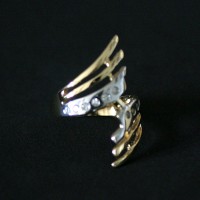 Ring Semi Jewelry Gold Plated