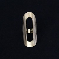 Semi Gold Plated Jewelry Ring