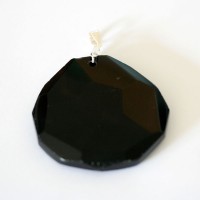 Pendant Silver 925 with Stone Black Agate