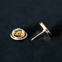 Bottom Brooch Gold Plated Agronomy