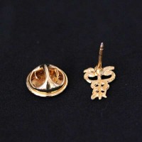 Bottom Brooch Gold Plated Accounting