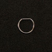 Piercing Segment D Ring Acero Quirrgico 1,2mm x 10mm