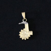 Pendant Semi Jewelry Gold Plated Production Engineering