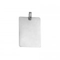 White gold pendants for recording picture 13.5 mm x 9.6 mm / 0.65 g