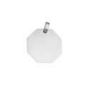 White gold pendants for recording picture 18.3 mm x 18.3 mm / 1.25 g