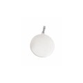 White gold pendants for recording picture 10 mm/ 0.35 g