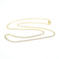 Chain Gold Plated Plaque 50cm / 2.0mm