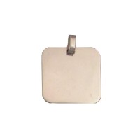 Pendant Silver for recording Photo 9.2 mm x 9.2 mm