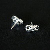 925 Silver Earring Infinity