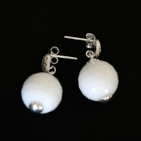 Summer Collection Silver Earring with Stone Zirconia