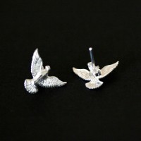 925 Silver Earring Holy Spirit