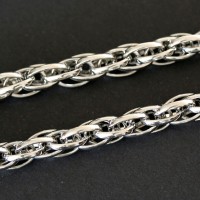 Steel Twist Chain 50cm Medium / 6mm