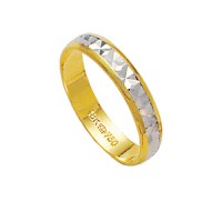 Alliance Gold and 18k White Gold 750 Width 4.00mm Height 1.00mm