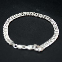 Bracelet 925 Silver Links 20cm / 6mm