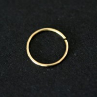 Piercing 18k 0750 Gold Ring Single