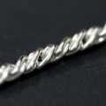 Bracelet 925 silver links of 2 mm / 18 cm
