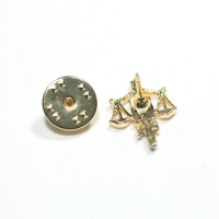 Bottom Pin Gold Plated Right
