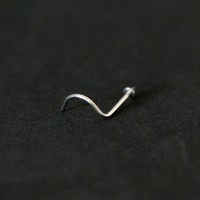 Piercing 316L quirrgico Nose Acero Narices Piercing Pico 0,8 mm x 7 mm