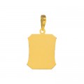Gold pendants for recording picture 18.4mm x 14.2 mm