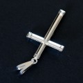 Steel Crucifix Pendant of Christ
