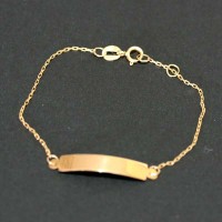 Bracelet Gold Plate 13cm