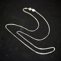 Necklace Silver 925 Elos 1mm/50cm