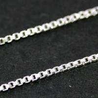 Necklace Silver 925 Elos 1mm/50cm
