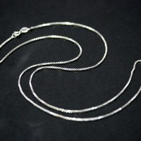 Necklace Silver 925 Elos 1mm/60cm