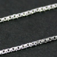 Collar de Silver 925 Elos 1mm/50cm