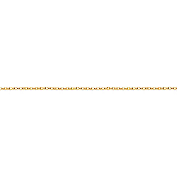 Corrente de Ouro Amarelo 18k Elo Português 45 cm / 0.9mm