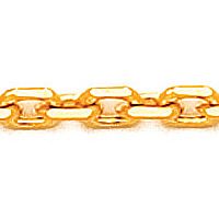 Corrente de Ouro Amarelo 18k Elos Regular Pequena 60 cm / 2.0 mm
