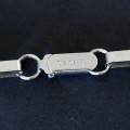 Corrente de Aço Cartier Elos Quadrados 50cm / 4mm